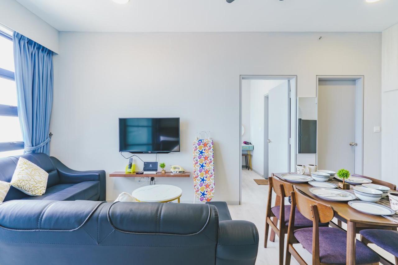 Full Seaview 2R1B Condo For 6Pax In Кота-Кинабалу Экстерьер фото
